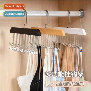Plastic wooden sling hangers multifunctional underwear under