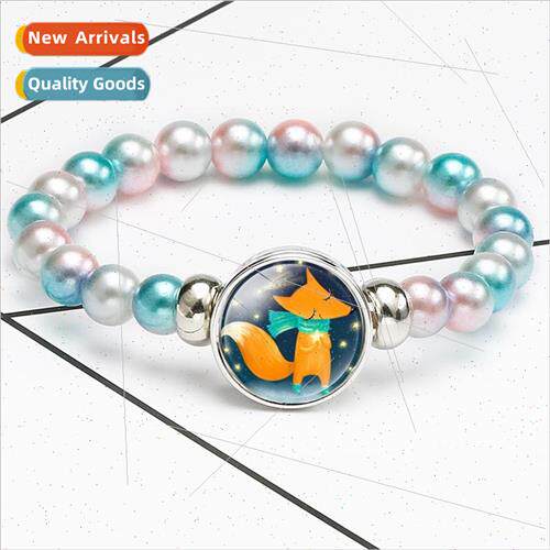 New Accessories Colorful Fox Childrens Bracelet Adjustable E