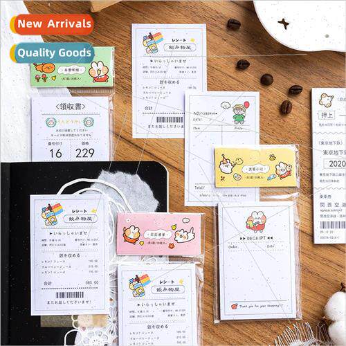 Ticket collection book note paper creative minimalist handbo