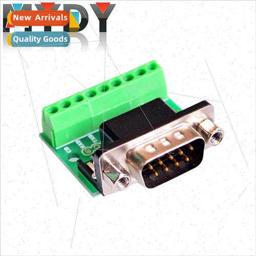 DB9 male and female adapter screw terminal 9-pin 9-hole RS23