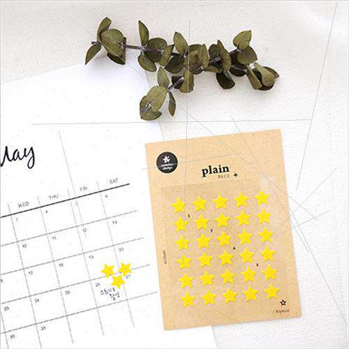 Star Decoration Stickers Accent Geometric Marker Stickers Ha
