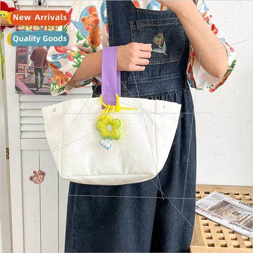 2022 summer new fashion color collision handbag leisure girl