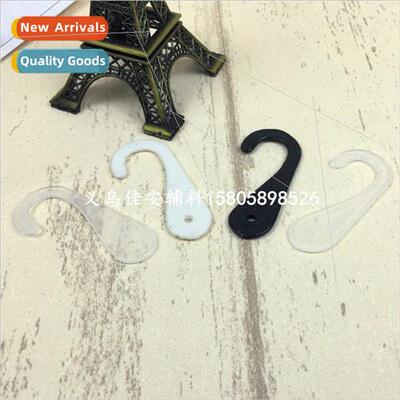 Plastic Hooks Black Question Mark Hooks Gloves Hats Display