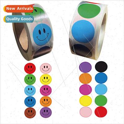ins color diy blank polka dot smiley gift gift envelope seal