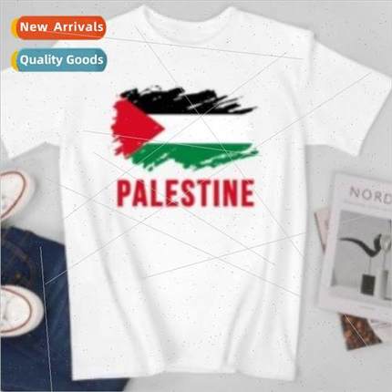 New BaYi theme cotton short-sleeved T-shirt mens round neck