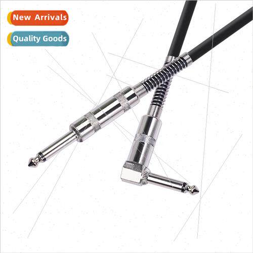 90 Degree Elbow Double Shield Noise Reduction 6.35 Guitar In