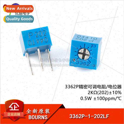 al 3362P-1-202LF 2K ±10% ±100ppm/°C 3362 Potentiometer Ad