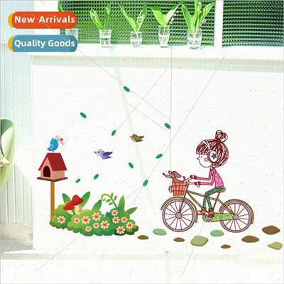 Five generations of removable cartoon girls room decoration