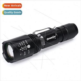 skywolfeye Outdoor Tactical T6 Flashlight with Pen Clip LED