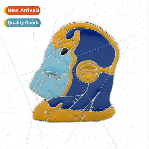 Avengers Exterminator head cartoon pin movie around commemor