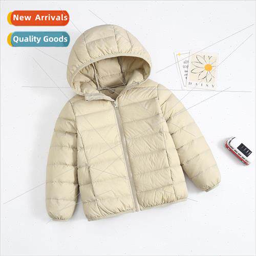 childrens down jacket light paragraph boys and girls com适用