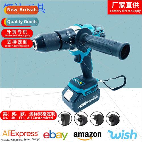 13mm Cordless Drill DHP481 Color Steel Impact Driver Brushle