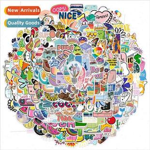 200zpcs adult  graffiti stickers luggage guitar no adhesive