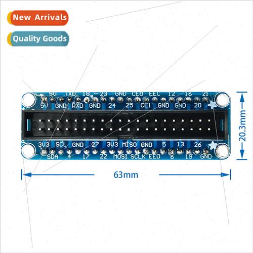 Raspberry  GO Adapter Board 适用 Breadboards