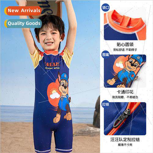 Woofers childrens swimsuits boys one-piece swimsuits boys qu