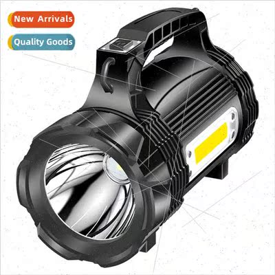 New strong long-distance shooting flashlight USB rechargeabl