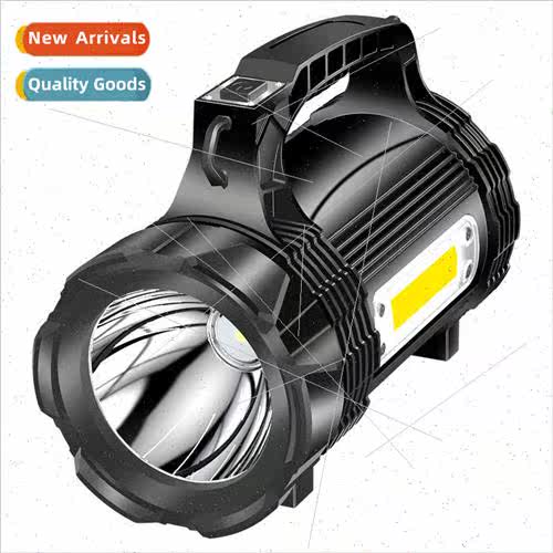 New strong long-distance shooting flashlight USB rechargeabl