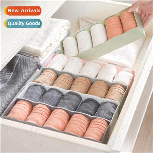 Underwear storage box home put underwear socks organizer pla
