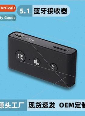 Bluetooth Audio 2-in-1 Receiver Lavalier Sports Headset Car