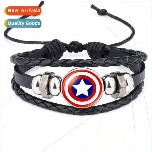 Marvel Superhero Badge Captain America Superman Spider-Man F