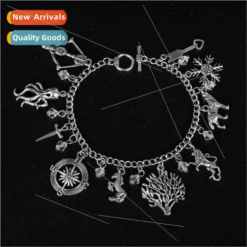 Film and   jewelry Tree of fe snowflake alloy creative combi