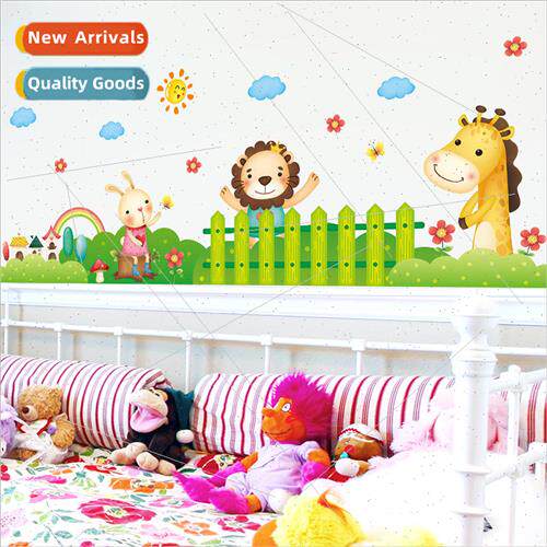 XL7181 Happy Animals skirting childrens bedroom living room