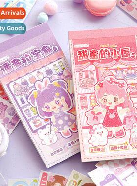 Sticker book flash scene goo card 2.0 series cartoon cute ch