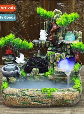 high mountain circulating water fountain simulation e feng s