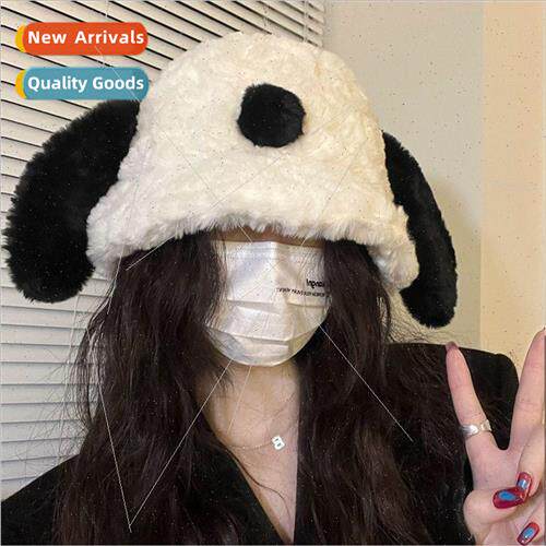 Plush fisherman hat female fall and winter Korean  of the hu