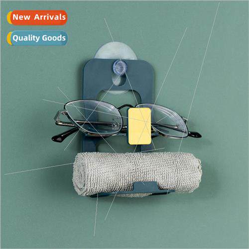 Creative kitchen sink shelf suction cup wall wipes steel wir