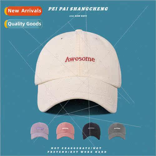 2022 Korea spring and summer baseball cap soft top outdoor s