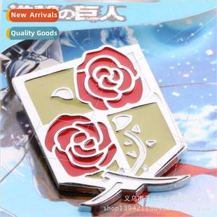 Badge Titan Personalized Anime Per Attack Ornaments