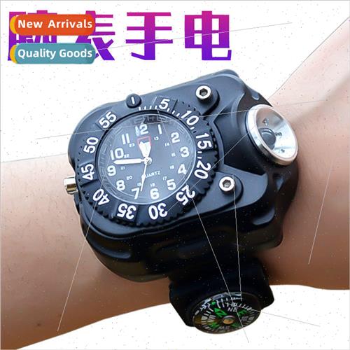 Wrist ght Hand Worn Flashlight Q5 Bright LED Rechargeable gh