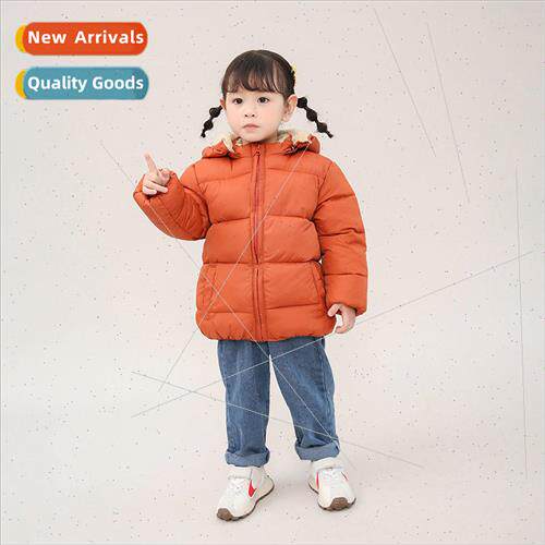 2023 childrens padded warm cotton coat boys down cotton jack