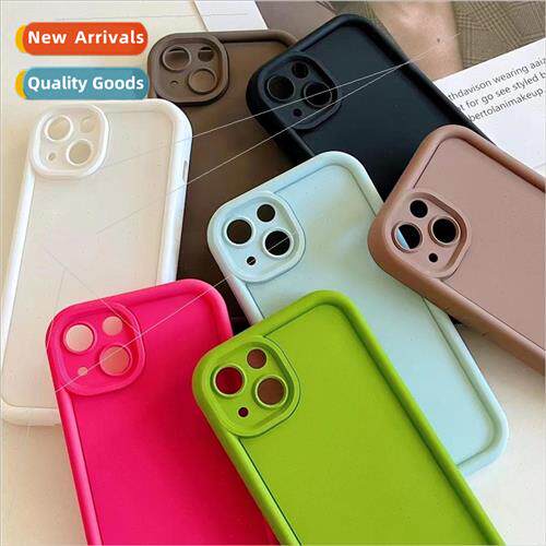Simple dopamine solid color 适用 Apple 13ProMax phone case i