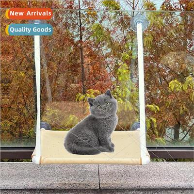 Cat hammock suction cup pet hammock balcony cat climbing fra