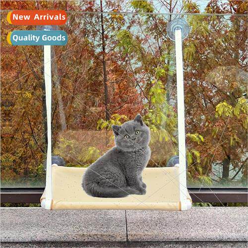 Cat hammock suction cup pet hammock balcony cat climbing fra