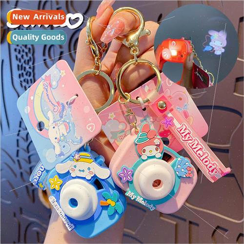cartoon Sanrio camera keychain exquisite Melody big ear dog