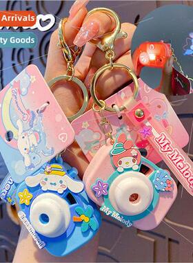 cartoon Sanrio camera keychain exquisite Melody big ear dog