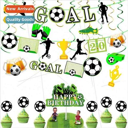 2022 World Cup Theme Decoration Soccer Party Supplies GOAL P