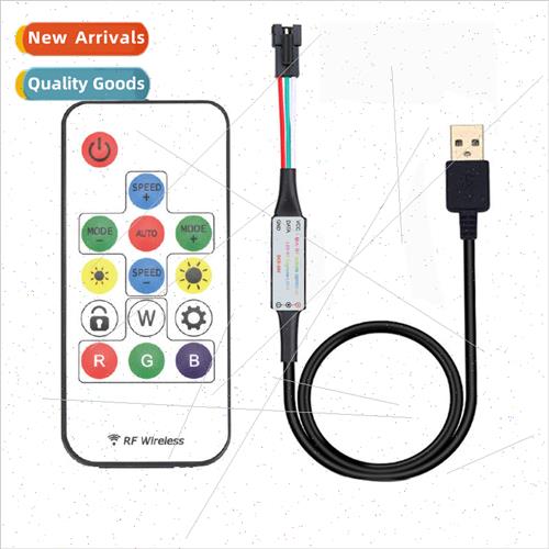 Mini colorful light strip controller 1 meter USB cable TV ba
