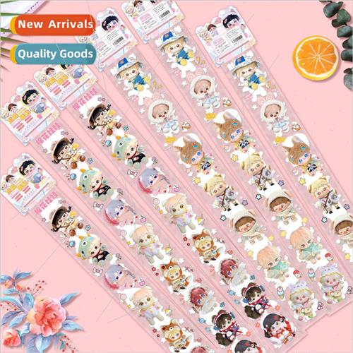 Digital cold ironing popular anime crystal crystal stickers