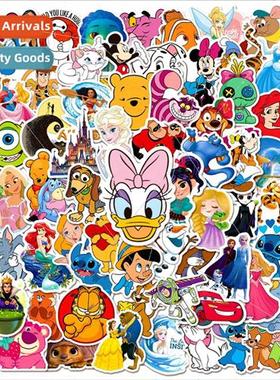 100 cartoon cute animation collection graffiti stickers hand
