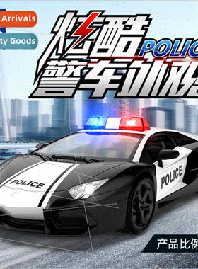 E709-001 remote control electric police car sports car 1:14