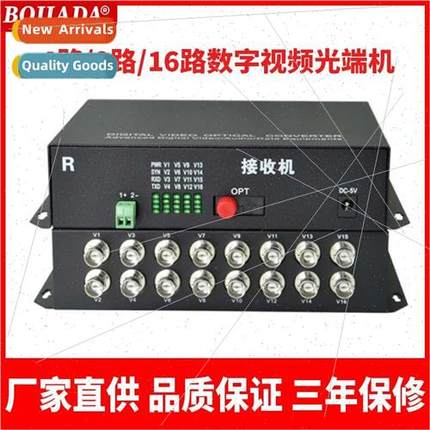 4-way 8-way 16-way lightning-proof digital video optical tra