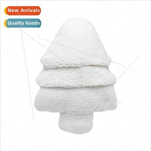 new shearling tree throw pillow plush toys christmas tree pl