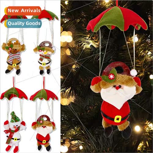 Christmas decorations parachute old snowman shopping mall  h