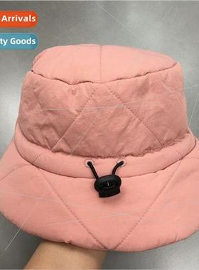 Autumn and winter clip cotton nylon fisherman hat coldproof