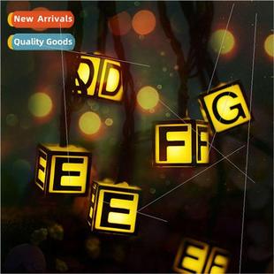 30LED English letters Solar Day String Christmas Decorat ght