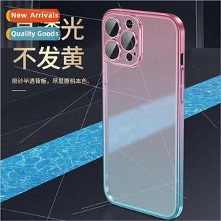 phone case plating 适用 frosted 14ProMax gradient App iPhone